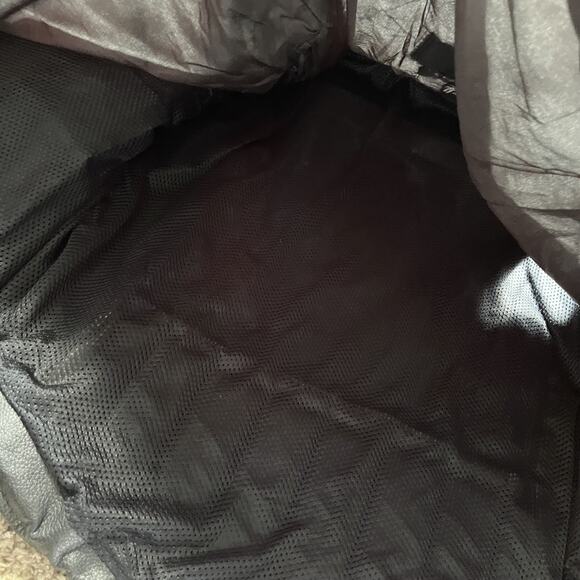 First Jafrum Leather Motorcycle Jacket Mens M Black Heavyweight Lined Vented - Picture 3 of 12